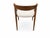 1980s Walnut Mid Century Style Dining Chairs - 6 For Sale - Image 5 of 5