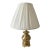 Late 20th Century Solid Brass Traditional and Classic Curvaceous Urn Shaped Lamp Mint Condition For Sale