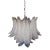 Italian Murano Six-Tier Opaline Felci Glass Chandelier, 36 Opal Glasses For Sale