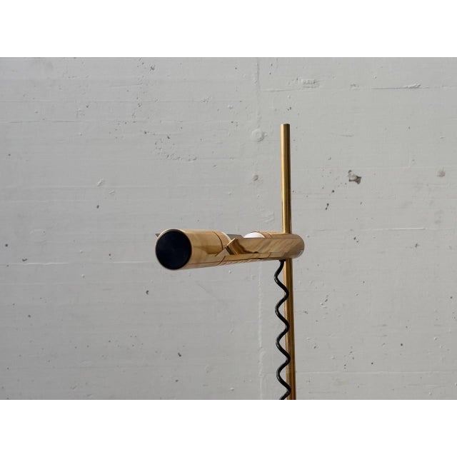 Baltensweiler Halo 250 Floor Lamp in Brass For Sale - Image 10 of 18