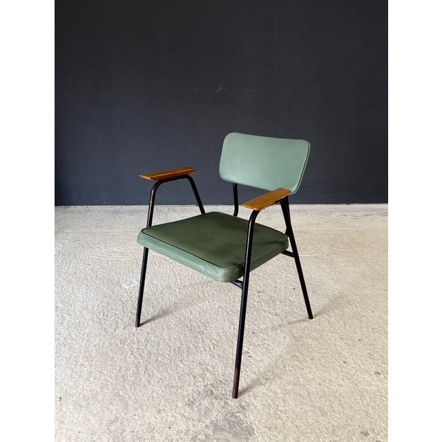 Space Age M Armchair by Pierre Guariche for Meurop, 1950s For Sale - Image 17 of 17