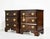 Classic elegance meets everyday functionality in this charming pair of vintage Chippendale-style nightstands. Featuring...