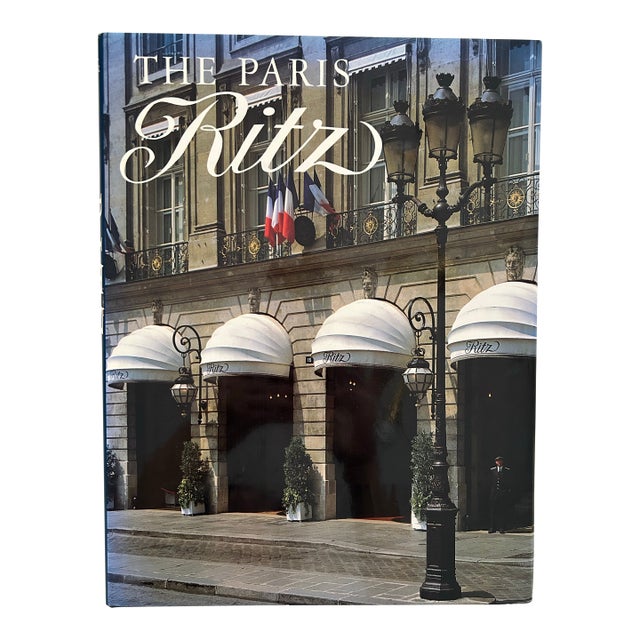 The Paris Ritz Coffee Table Book, Dedication by Mohamed Al Fayed, 1991 For Sale