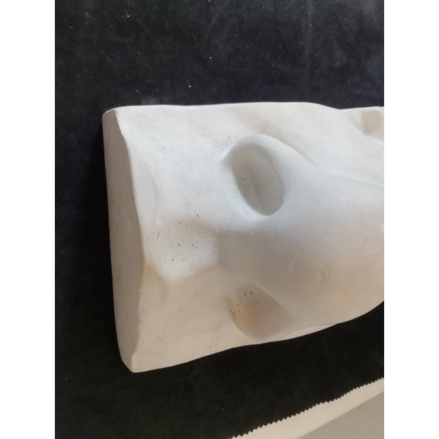 Paint Plaster Nose with Wall Shelf, Italy, 1990s For Sale - Image 7 of 11