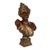 EMMANUEL VILLANIS French, fl. 1880-1920 "Bust of Thais" Signed in cast along shoulder "E. Villanis" and cold stamped...