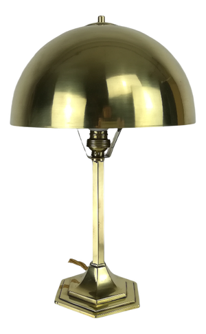 Vintage Viennese Brass Table Lamp