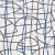 Schumacher Sample - Schumacher Abstratto Wallpaper in Black & Cobalt For Sale - Image 4 of 4