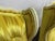 Early 20th Century Pair of Early 20th Century Hollywood Regency Yellow Velvet Parlor Chairs For Sale - Image 5 of 11