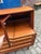Brown Danish Teak Secretaire with Mirror For Sale - Image 8 of 11