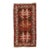 Mid 20th Century Small Vintage Decorative Caucasian Rug For Sale