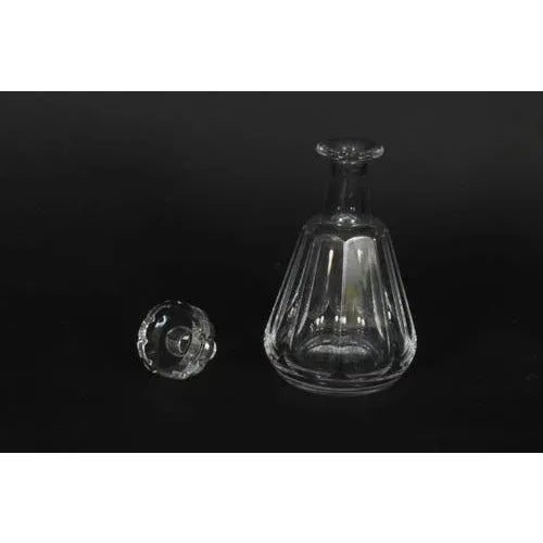 Vintage Harcourt Talleyrand Crystal Decanters attributed to Baccarat, 1950s, Set of 2 For Sale - Image 6 of 11