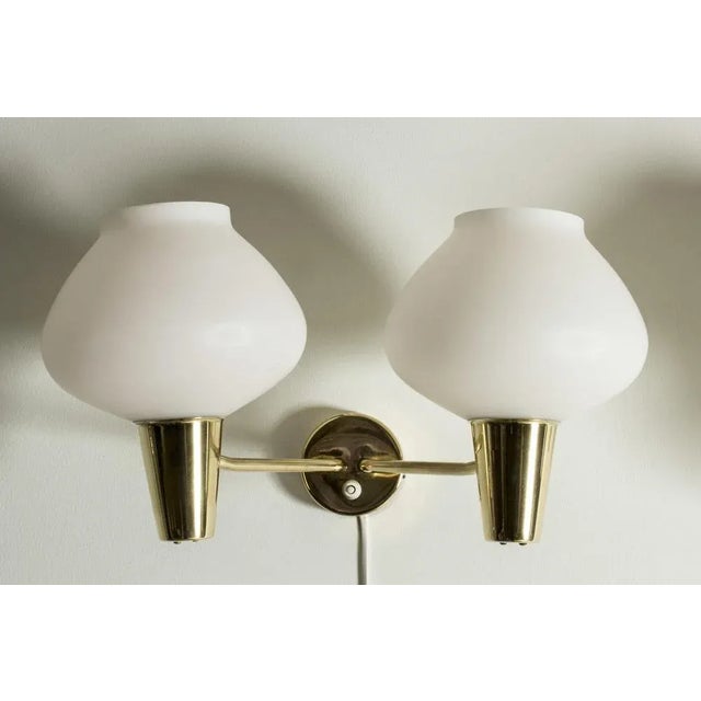 Mid-Century Swedish Wall Lamps, Set of 2 For Sale - Image 4 of 7