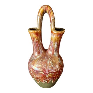 1960s Susan Hanly Peterson Studio Pottery Vase For Sale