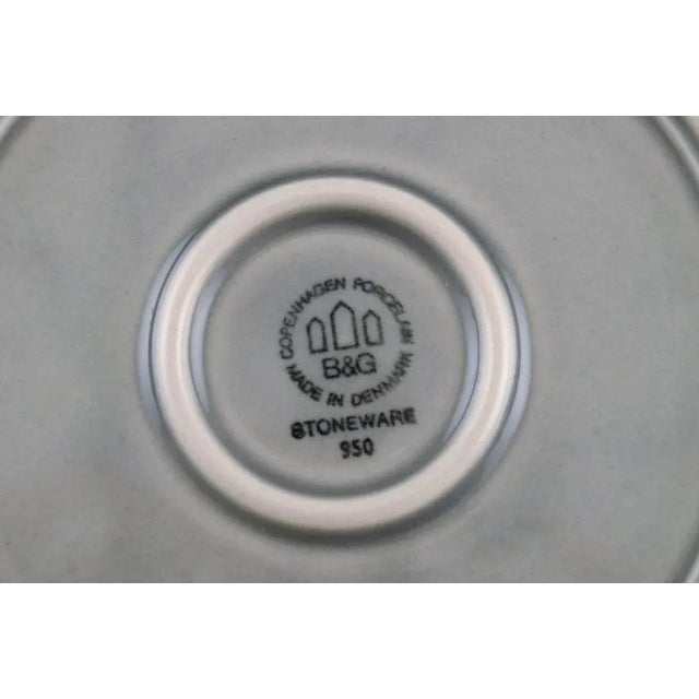 Glazed Stoneware Butter Boards Mexico by Bing & Grøndahl, Set of 12 For Sale - Image 4 of 5