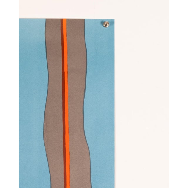 Blue Olympia Poster by Fritz Winter, 1972 For Sale - Image 8 of 9