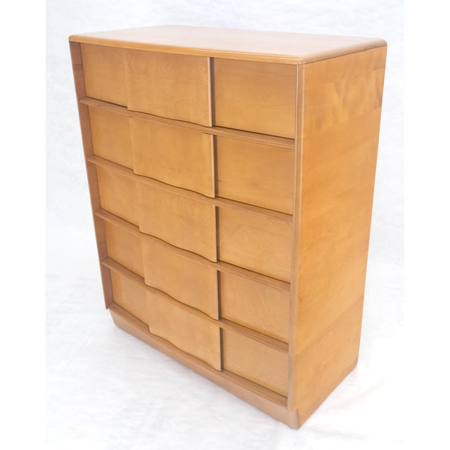 Solid Birch Blond Haywood- Wakefield 5 Drawers Chest of Drawers Dresser MINT! For Sale - Image 6 of 14