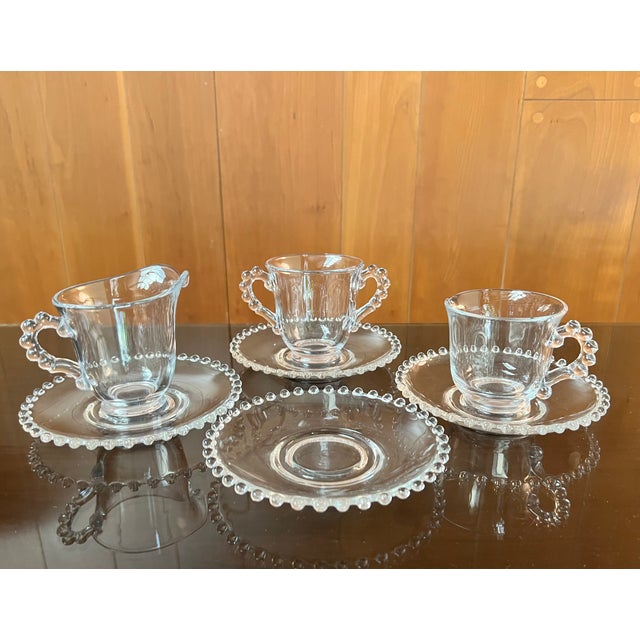 Vintage Imperial Candlewick Serving Set - 7 Piece For Sale - Image 4 of 12