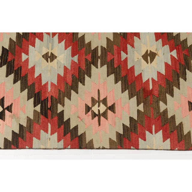 Anatolian Hallway Kilim Runner For Sale - Image 4 of 10