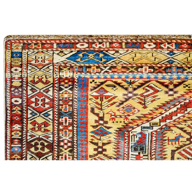 Late 19th Century Late 19th Century Shriven Prayer Rug For Sale - Image 5 of 7