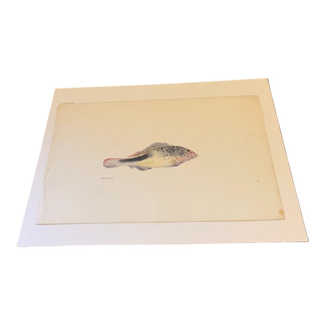 Original 19th Century Watercolor For Sale