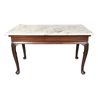 George II Mahogany Serving Table, Possibly Irish For Sale