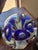 Glass Antique Patriotic Red White and Blue Glass Door Stop For Sale - Image 7 of 12
