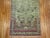 Early 20th Century Gray Green Runner, 2'10'' X 14'9'' For Sale - Image 9 of 11