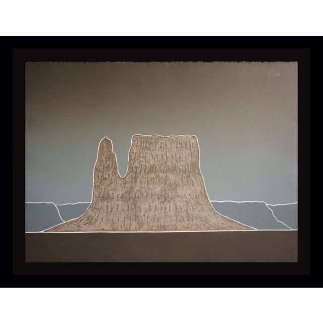 Artist: Peter Keefer Title: Castle Rock Medium: Serigraph Signed: Hand Signed top right corner Edition: From the edition...