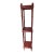 3 Tiered Faux Bamboo Stand Pedestal - 2 Available For Sale