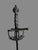 17th century shell-shaped rapier with a tazaIron hilt, shell guard pierced with a floral motif, filigreed iron gripThe...