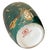 Vintage Golf Motifs Emerald Green Porcelain Vase For Sale - Image 9 of 10