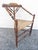 English Country Home Antique English Triangular Spindle Chair For Sale - Image 4 of 17