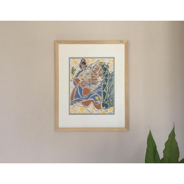 Pierre Clamagirand aka Clama, Untitled, Mixed Media For Sale - Image 4 of 5