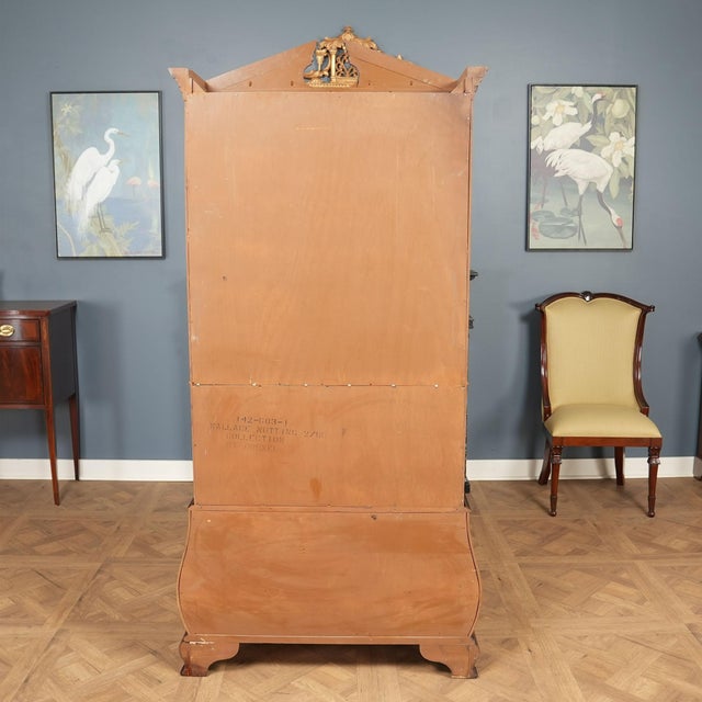 1970s Drexel Bombe Secretary Desk For Sale - Image 14 of 18