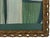 “Seahorse" Green Abstract Art in Vintage Frame, Transitional Living Room Art by JTS For Sale In Minneapolis - Image 6 of 10