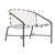 Brown Jordan Kantan Aluminum Suncloth Lounge Chair, Textured Pewter frame with White fabric For Sale - Image 12 of 12