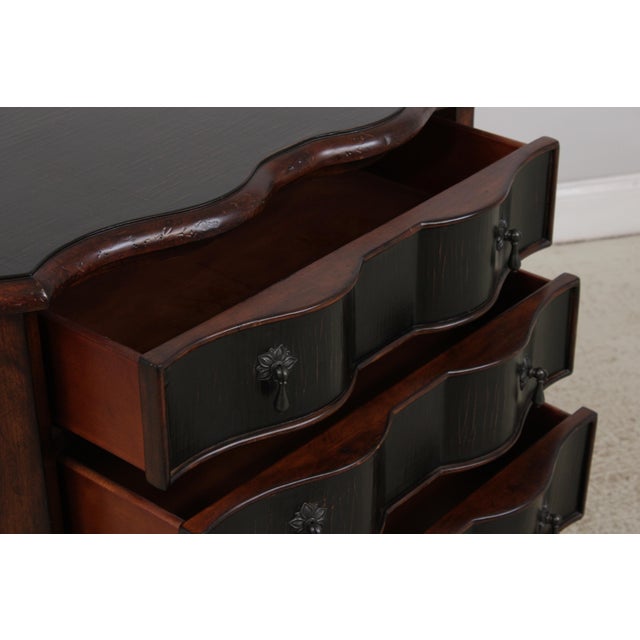 Ethan Allen 4 Drawer Serpentine Chest Commode For Sale In Philadelphia - Image 6 of 16