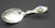 English 1930s Sterling Silver Nassau Bahamas Enameled Dipping Jam or Baby Spoon 1930s English Bm & Co For Sale - Image 3 of 6