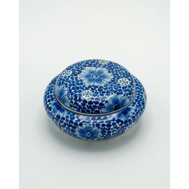 1950s Royal Delft Bonbonnière, 1953 For Sale - Image 5 of 7