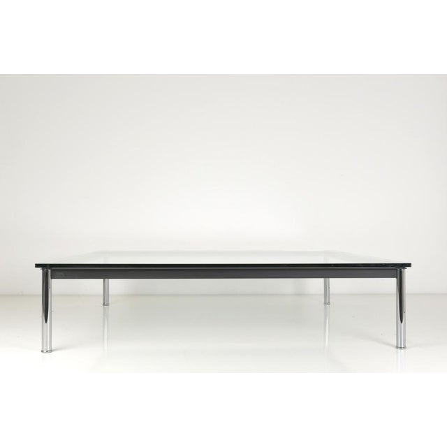 Mid-Century Modern LC 10 P Low Side Table by Le Corbusier for Cassina, Italy, 1980s For Sale - Image 3 of 10