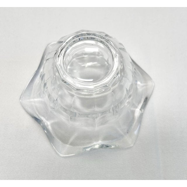 Gold Vintage Brass Cherub Pedestal Bowl With Glass Insert Hollywood Regency Decor For Sale - Image 8 of 11