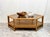 Post Modern Geometric Oak Coffee Table - Lou Hodges Style Add a bold, architectural focal point to your living room with...