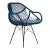 Stockholm Chair, Navy For Sale