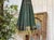 Indonesian Parasol in Wallpaper, Wood and Wool, 1950s For Sale - Image 5 of 14