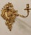 For your consideration. . . A gorgeous ornate pair of antique gilt bronze French Rococo wall sconces. Each double arm...