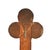 Antique Monumental Gothic Parcel Gilt & Polychromed Carved Oak Cross 19thC For Sale - Image 11 of 13