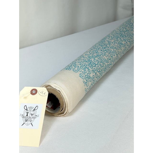 2020s Christopher Maya "Whorl” Print– 4.75 Yards For Sale - Image 5 of 5