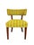 Wood Set of Four Mid-Century Modern Walnut Dining Chairs With Curved Backrests For Sale - Image 7 of 8