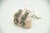 Vintage Silver Earrings, Set of 2, in Worn conditions. Designed 1890 to 1919