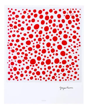 Yayoi Kusama, Praying for World Peacin in the Sunlight, Print